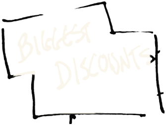 Biggest Discounts